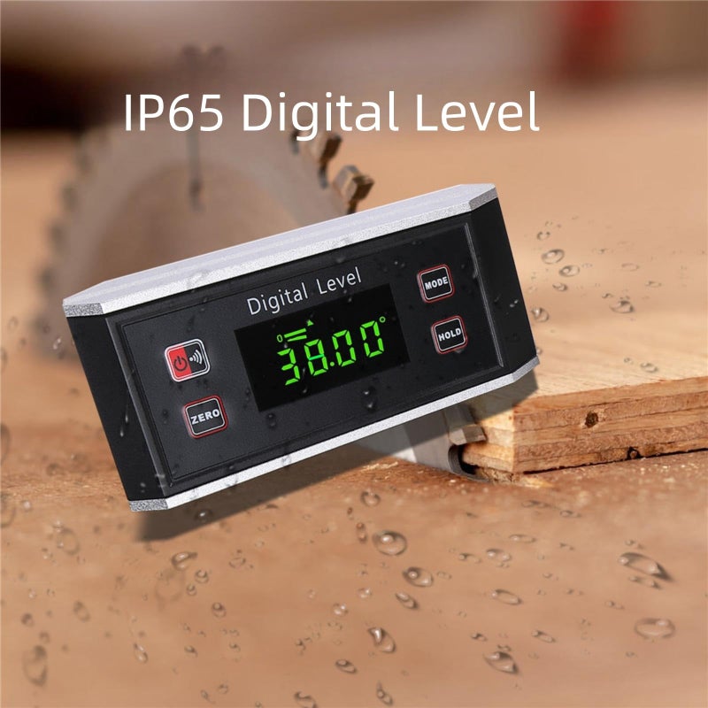 weikani Inclinometer  Digital Protractor/Level/Angle Finder and Gauge Tools with V-Groove Magnetic Base and Backlight - Dust and Waterproof IP65 Precision Smart Level(Not include battery) - Image 4